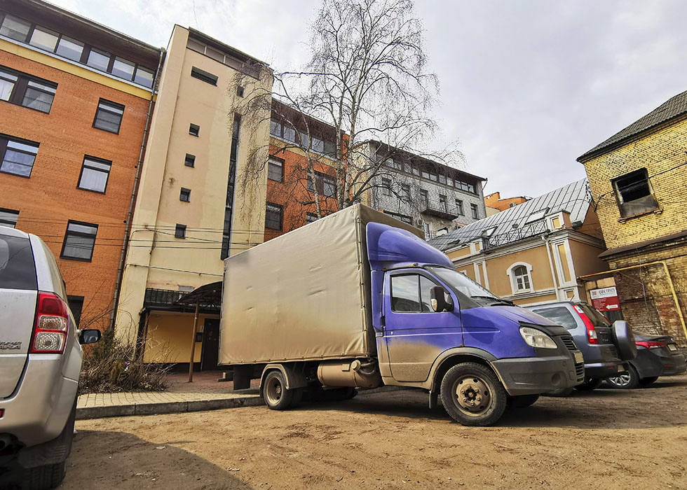 Газель на квартирном переезде в Ярославле